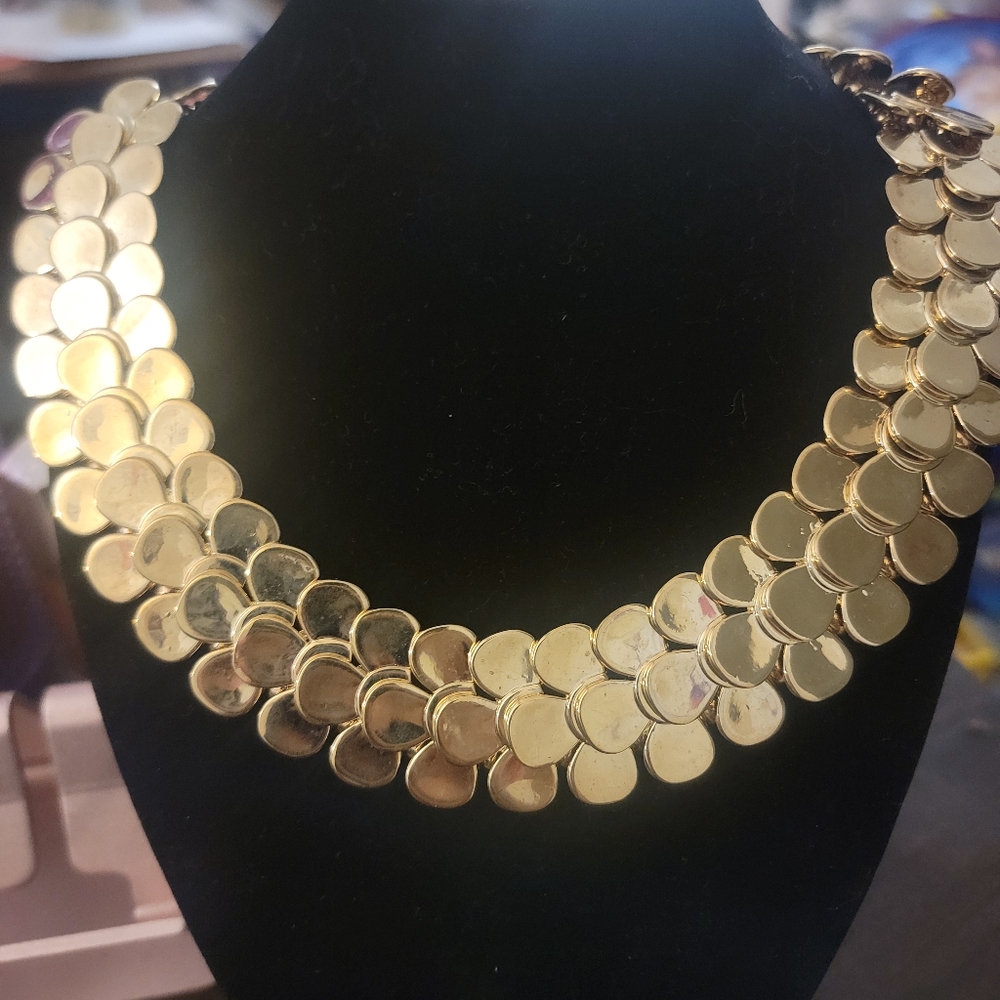 Two statement necklace